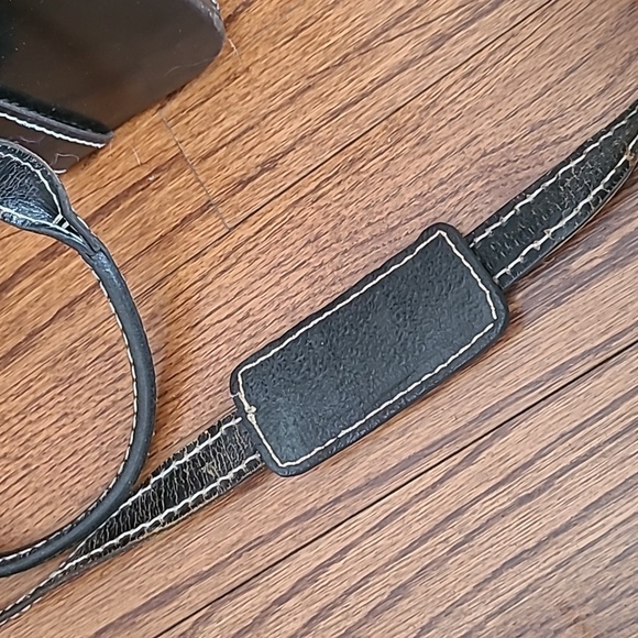 Vintage Black Leather Photographer's Camera/Equipment Bag - Picture 9 of 16